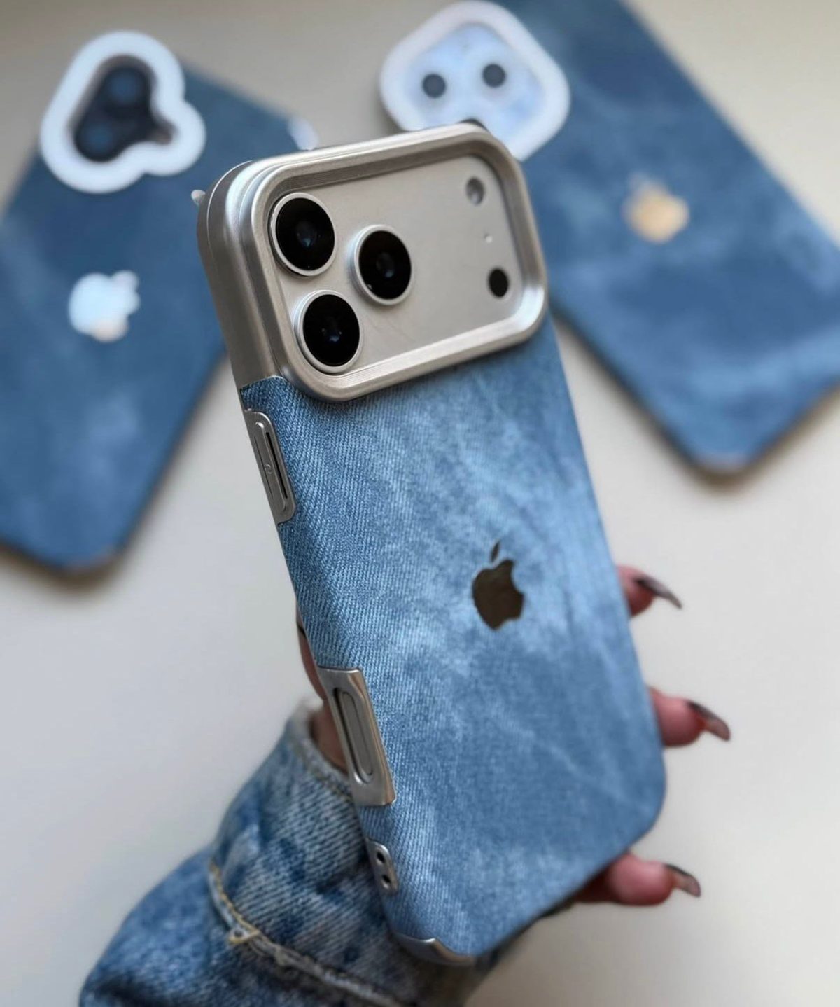 Iphone Uyumlu Korteks (Denim) Kılıf - Görsel 3